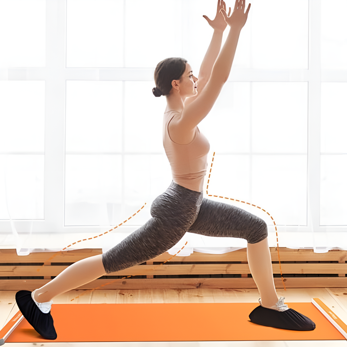 GlideFit - Multifunktionell Glidande Träningsmatta