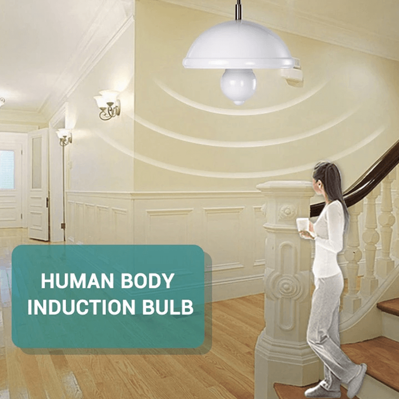 Smart LED-pære med bevægelsessensor – Energieffektiv belysning