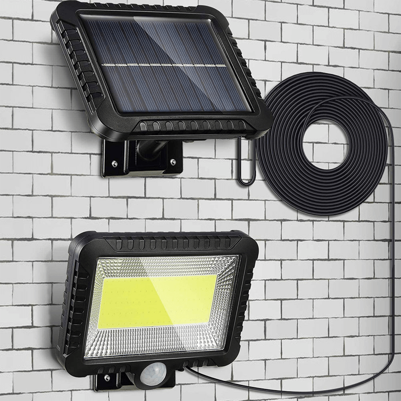 EcoMotion - Solcellsdriven LED-Rörelsesensorlampa för Utomhusbruk