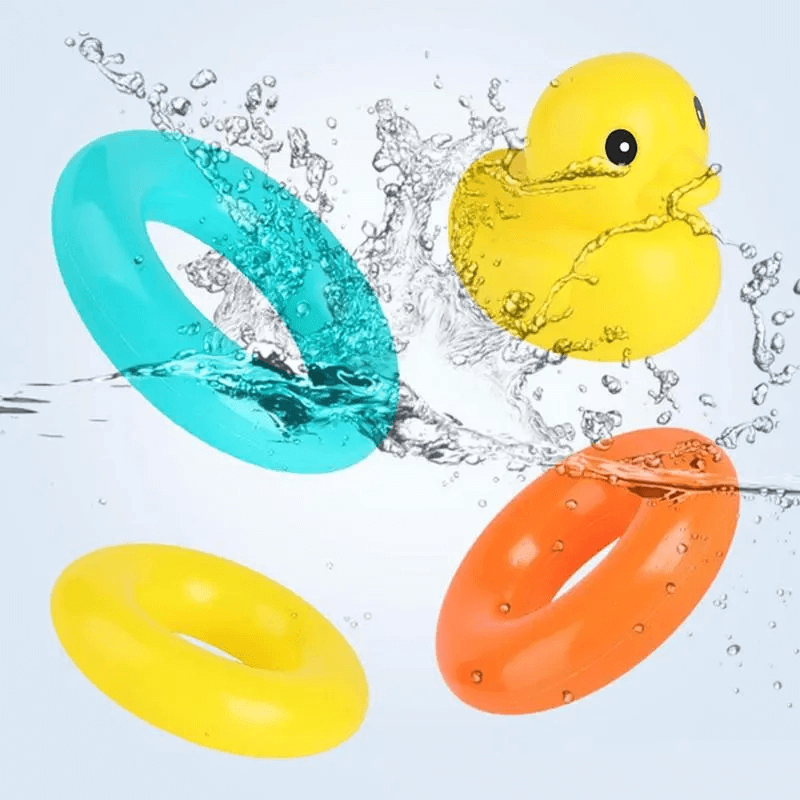 Stapelleksak Pyramidtorn för Bebisar – Utveckla Finmotorik och Kreativ Lek