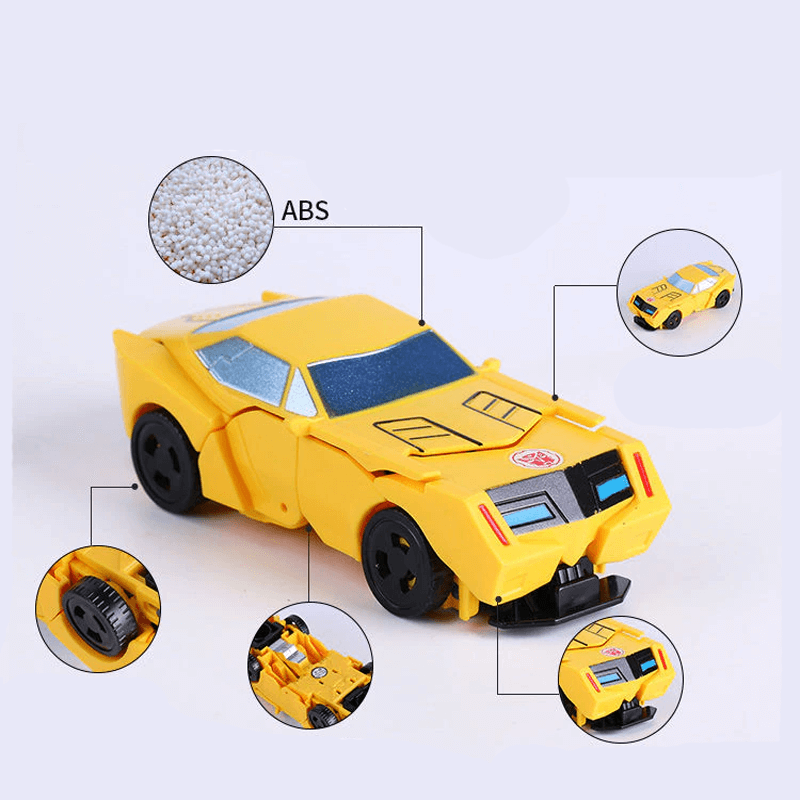 Dynamic Transformative Robot Car - Optimus Toy, 1-Step Transformation, Robot & Dinosaur Action Figure for Boys