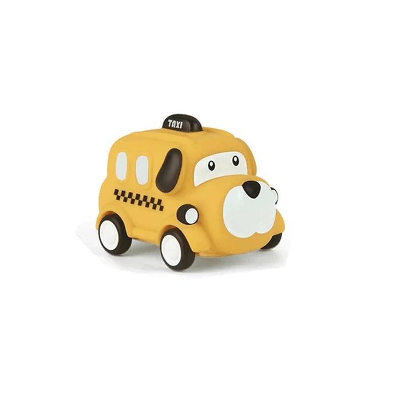 Mini Dragbakningsbil för Småbarn – Gummibilsdesign och Utbildande Lek