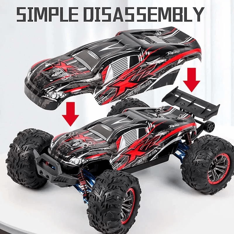 2.4G 4WD Brushless RC Car - High Speed Off-Road Racing Vehicle with 80 km/h