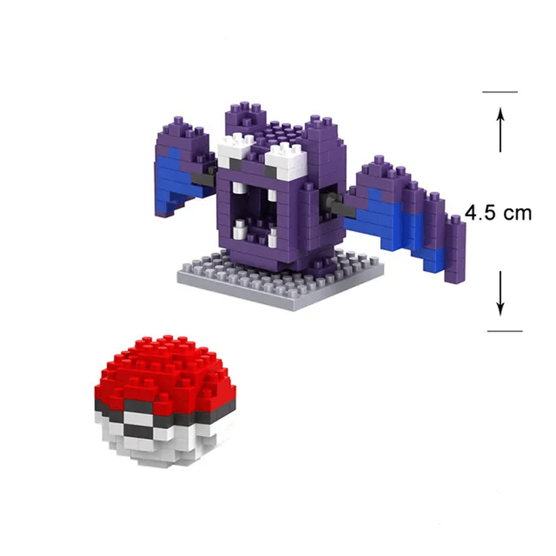 Poke Character Nanoblocks Anime Building Blocks