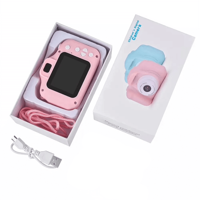 Barnkamera Leksak – Kreativ Fotoleksak med 2,0” LCD-skärm