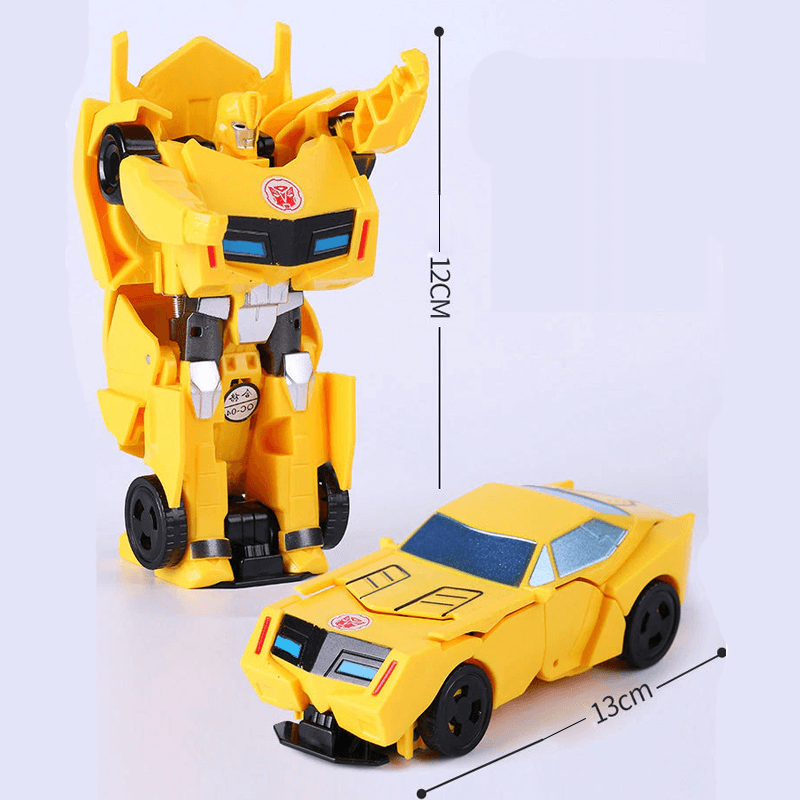 Dynamic Transformative Robot Car - Optimus Toy, 1-Step Transformation, Robot & Dinosaur Action Figure for Boys