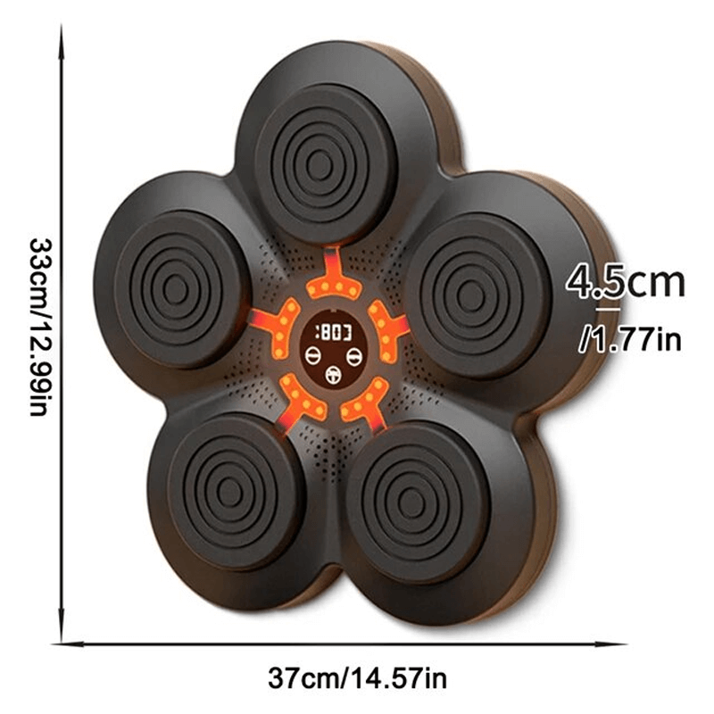 FlowPunch™ - Elektronisk Boxnings-Platta med Musik