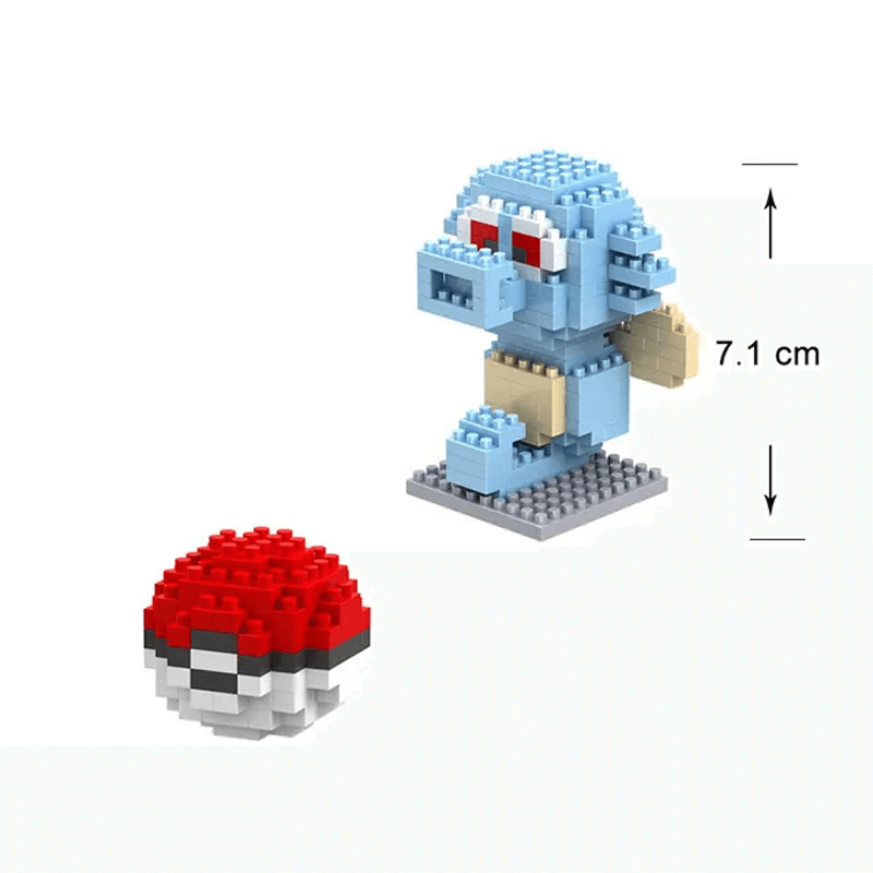 Poke Character Nanoblocks Anime Building Blocks