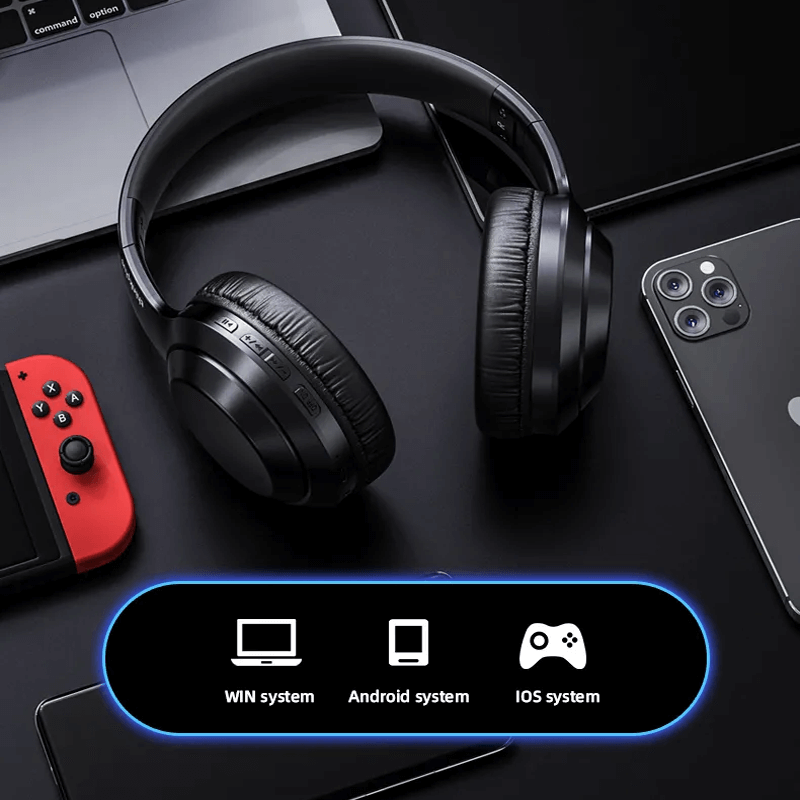 TH10 Trådlösa Stereohörlurar 3D Ljudteknik HiFi Högtalare 12h Batteritid - Kristallklar Ljud