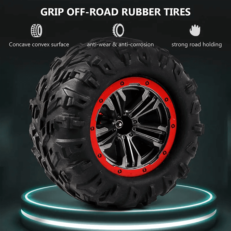 2.4G 4WD Brushless RC Car - High Speed Off-Road Racing Vehicle with 80 km/h