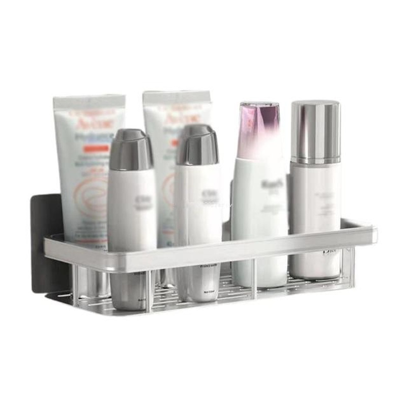 Vægmonteret opbevaringshylde – Udtrækkelig hjørnehylde til badeværelse