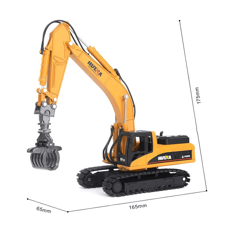 Simuleringsteknik Byggfordon – Högkvalitativ Modellbilskollektion 1:50 för Barn och Samlare