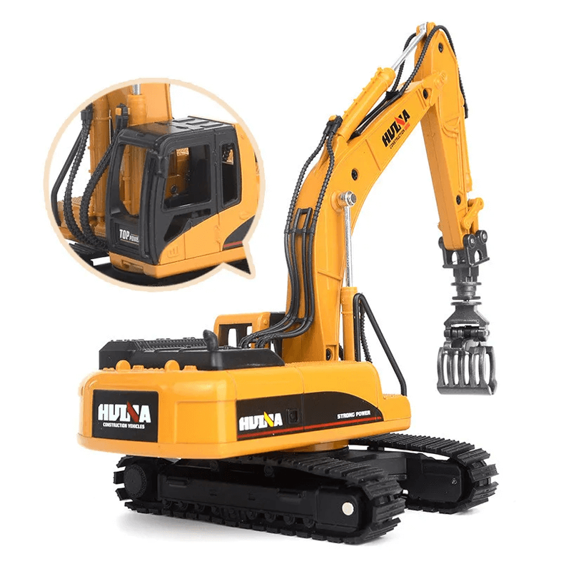 Simuleringsteknik Byggfordon – Högkvalitativ Modellbilskollektion 1:50 för Barn och Samlare