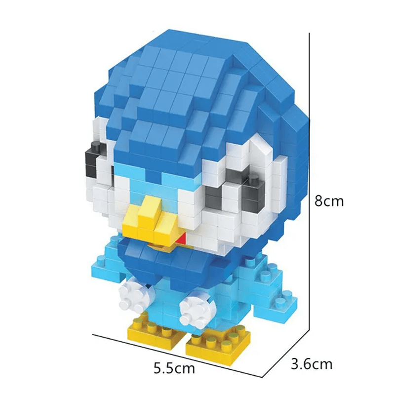 Poke Character Nanoblocks Anime Building Blocks