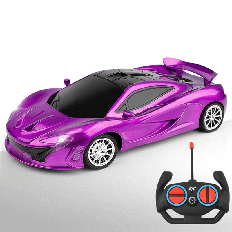 Fjernbetjent RC-racerbil til børn