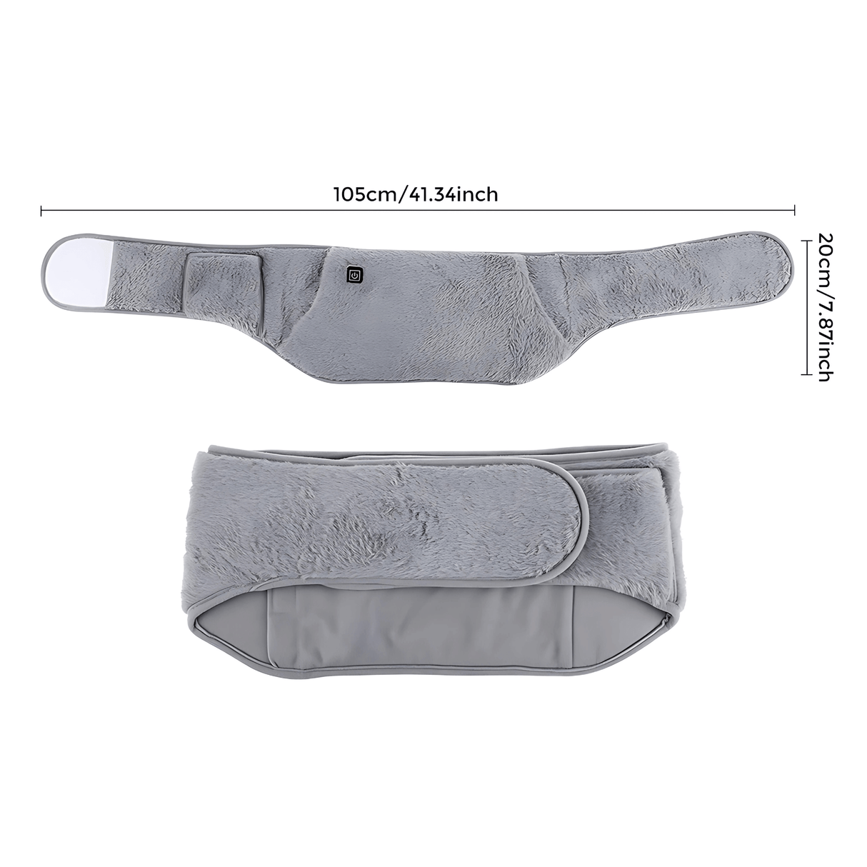 WarmEase – Elektriskt USB Värmebälte för Hand- och Midjevärme, Smärtlindring & Termisk Komfort