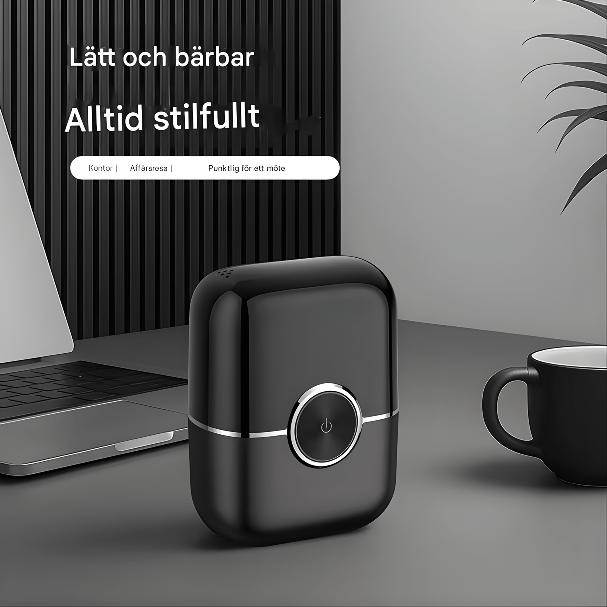 TrimPro - Bærbar elektrisk barbermaskine med 4-bladssystem & Vaskbart design til krop og ansigt