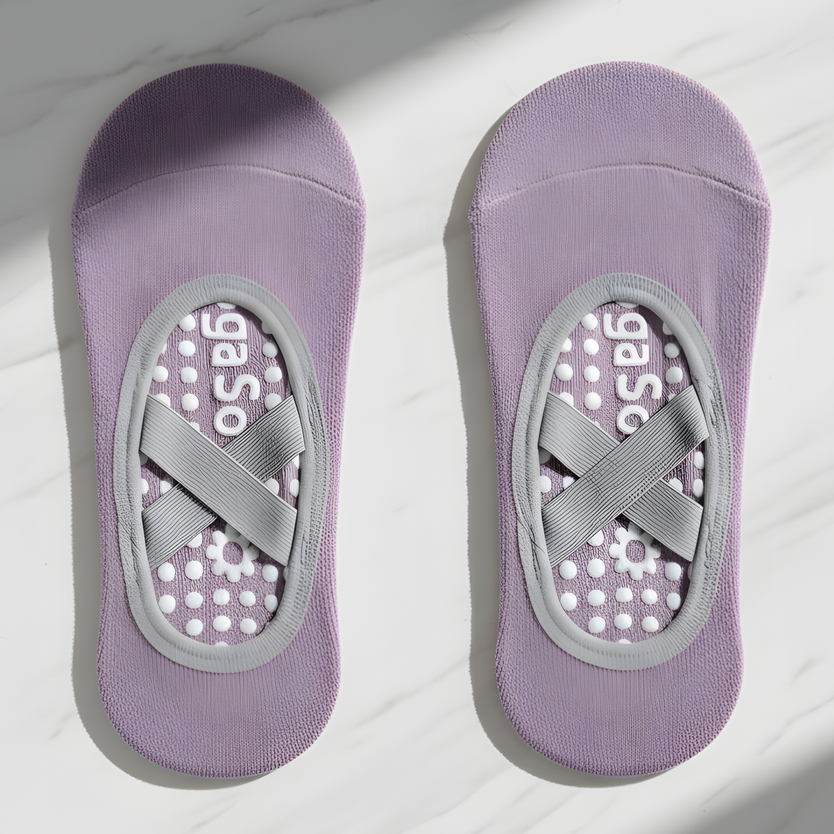 GripFlow – Halkfria Yoga- och Pilatesstrumpor med Ventilerande Komfort & Stabilt Grepp