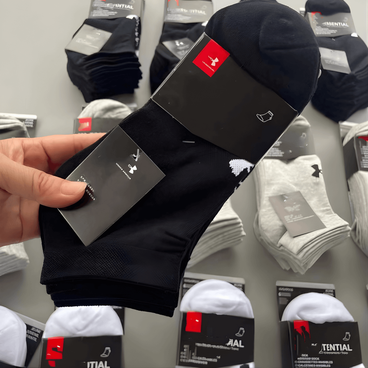 FlexWeave – 6-Pack Unisex Sportstrumpor i Bomull för Alla Säsonger