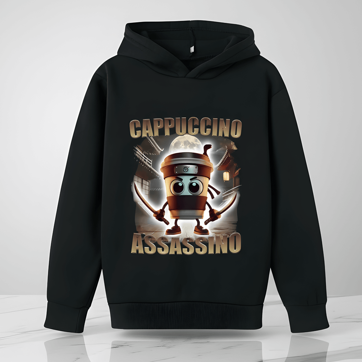 GiggleWear - Hoodie with Italian Mindrot Characters for Kids & Adults