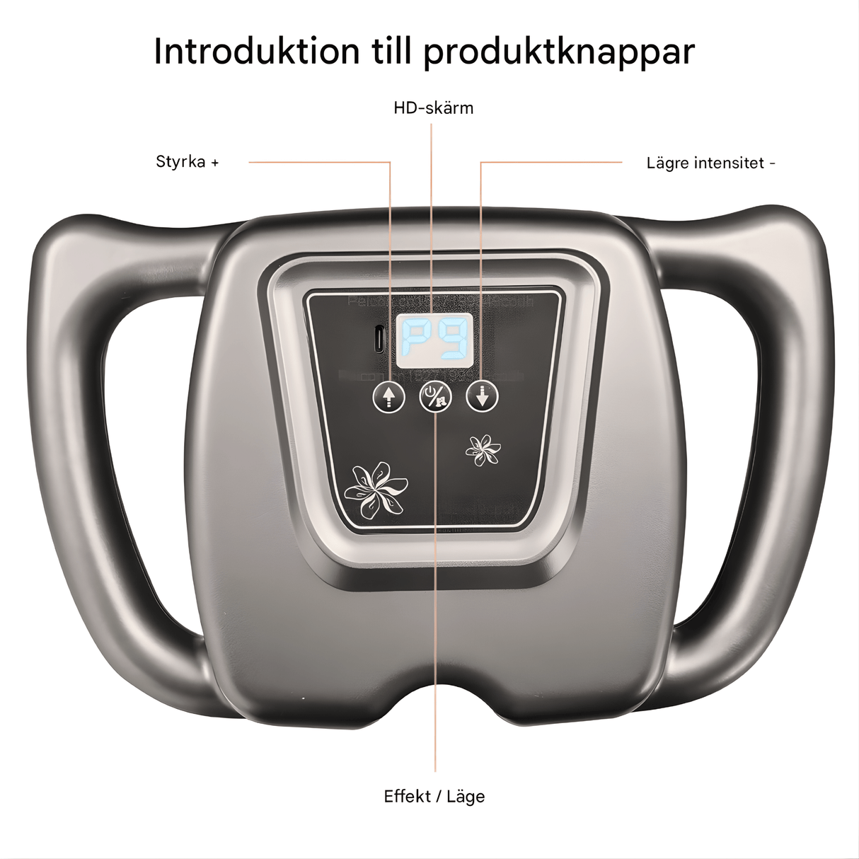 MyoRelief - Professional Muscle Massage Gun with 16 Massage Heads & 9 Modes for Deeper Recovery