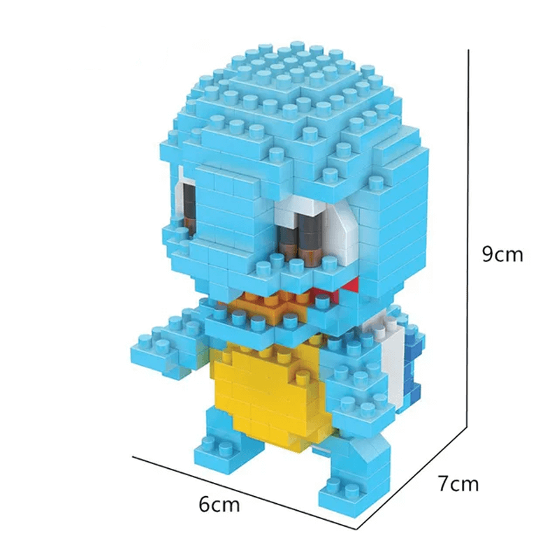 Poke Character Nanoblocks Anime Building Blocks