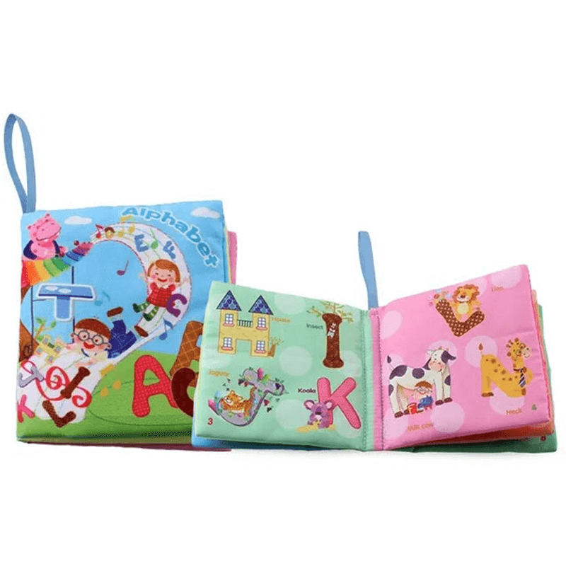 Baby Discovery Books – Tygböcker för Tidig Lärande & Sensorisk Upptäckt