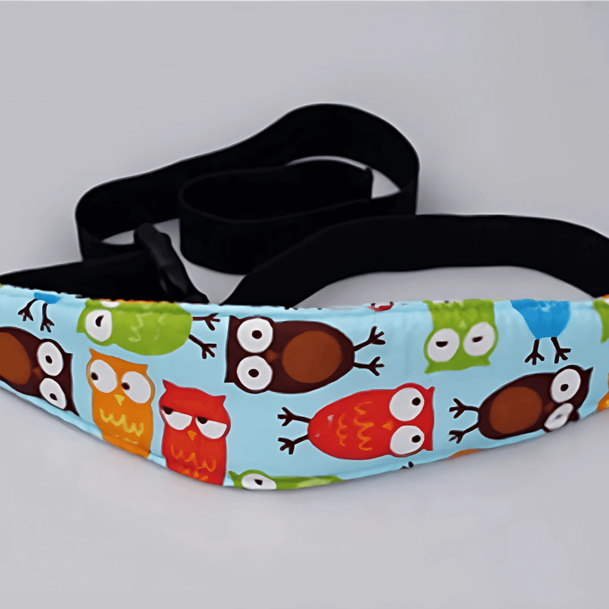 SafeNap – Barns Bilsele & Sovstöd med Huvudfixeringsband för Resa och Vila