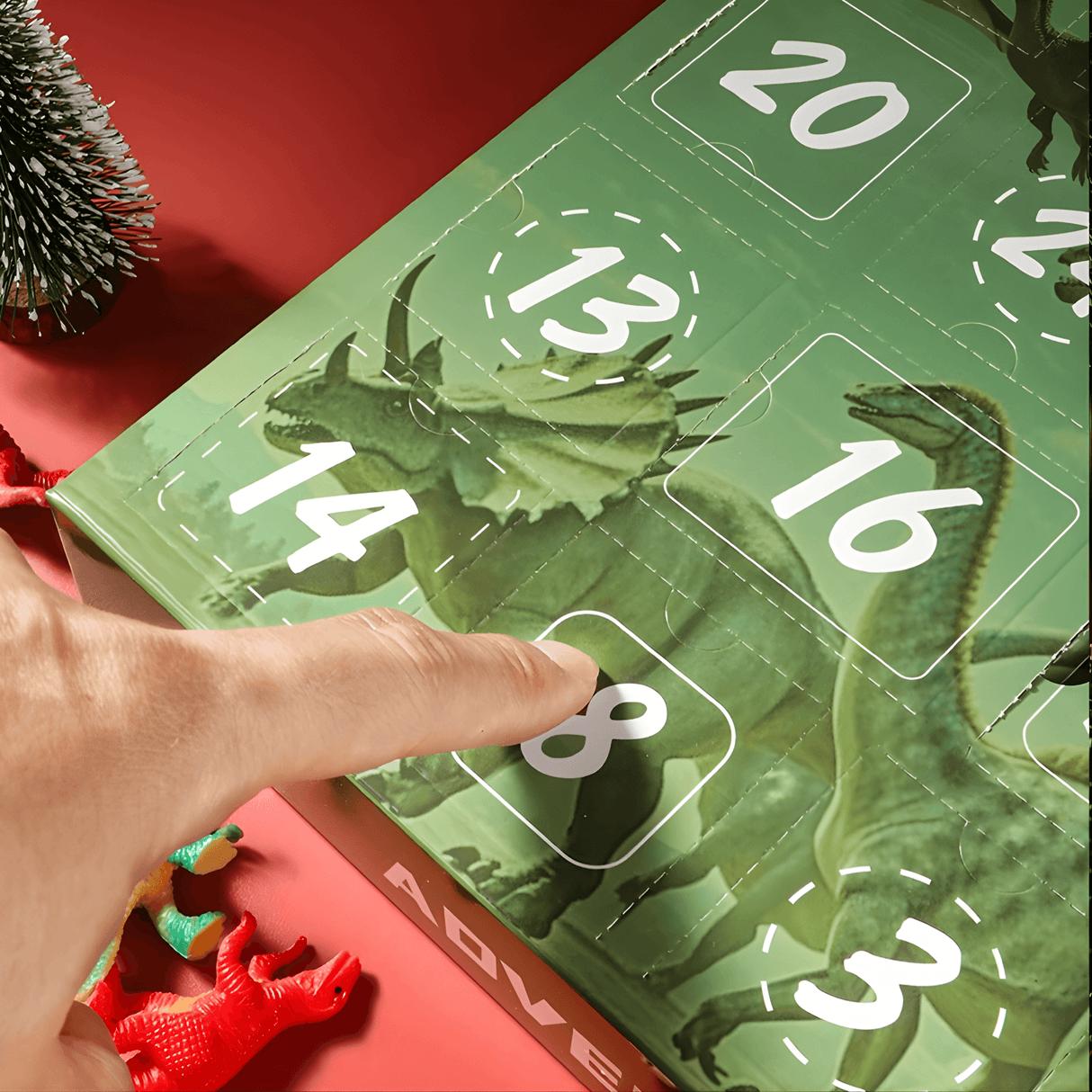 DinoBlaze - Christmas Calendar with Dinosaurs | 24 Surprises with Brilliant & Classic Dinosaurs for Kids