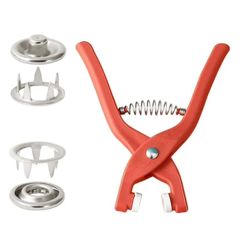 DIY Metall Tryckknapp Verktyg – Precisionsverktyg för Kläder, Läder och Hantverk