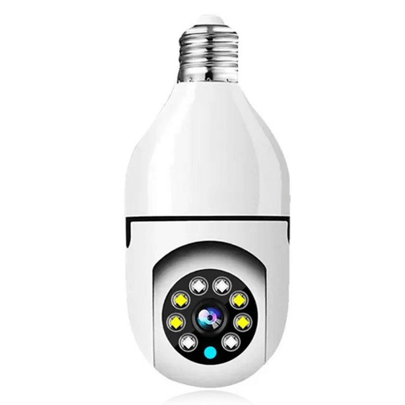 5G WiFi Surveillance Camera in Lamp Format - Wireless Smart Motion Sensor
