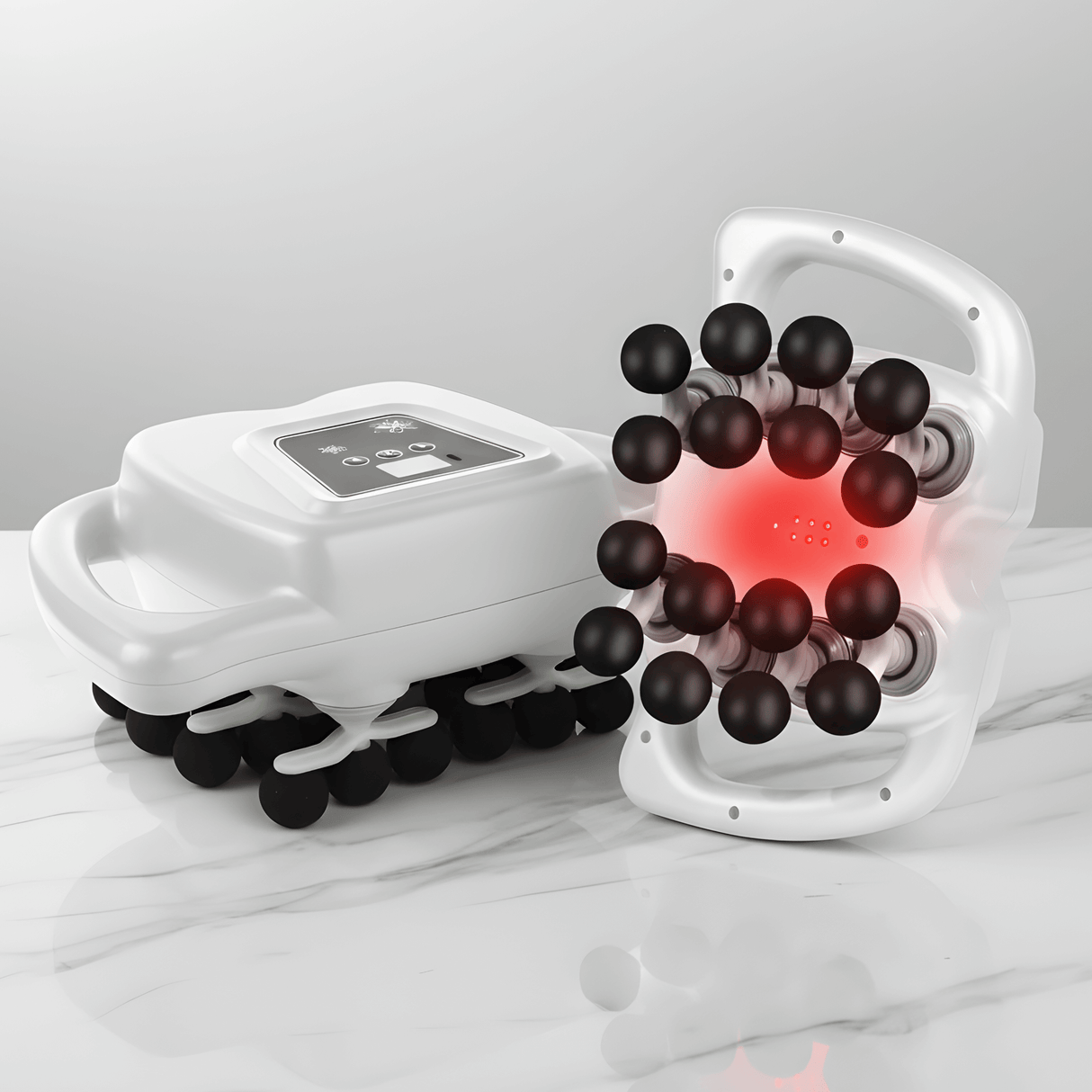 MyoRelief - Professional Muscle Massage Gun with 16 Massage Heads & 9 Modes for Deeper Recovery