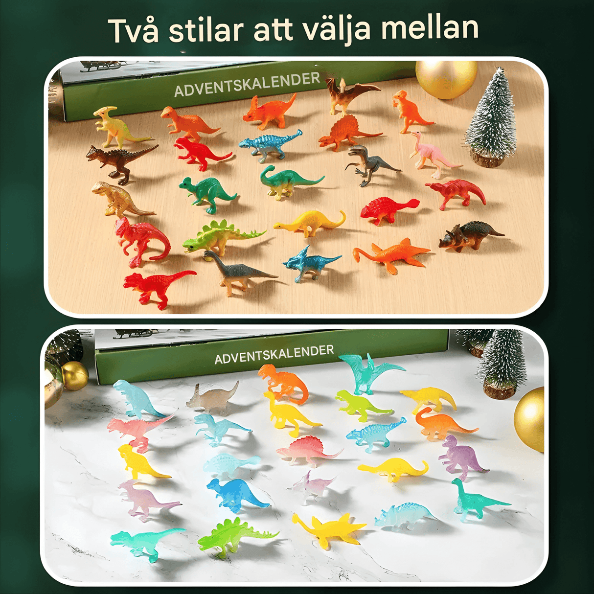 DinoBlaze - Christmas Calendar with Dinosaurs | 24 Surprises with Brilliant & Classic Dinosaurs for Kids