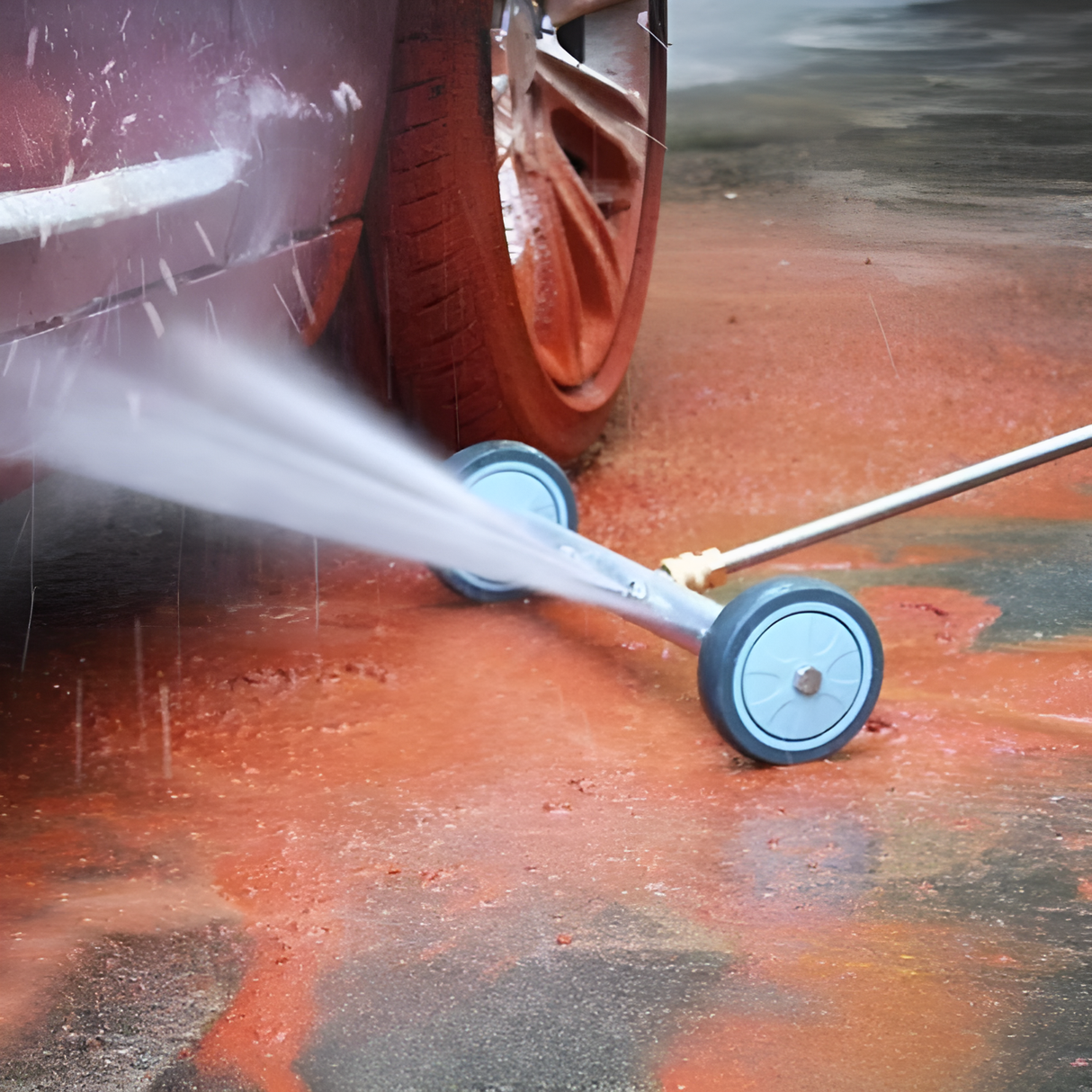 UnderWash - Rengöringsverktyg för Högtryckstvätt av Underredet