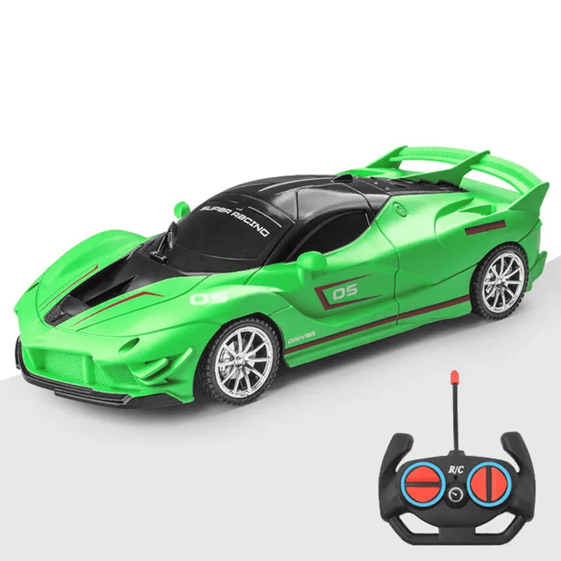 Fjernbetjent RC-racerbil til børn