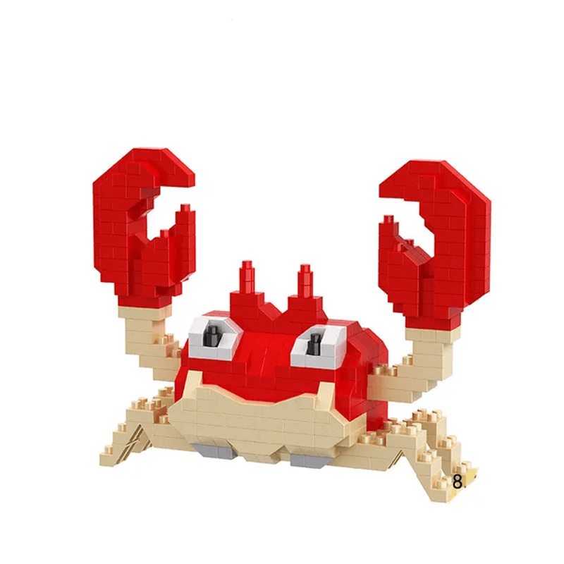 Poke Character Nanoblocks Anime Building Blocks