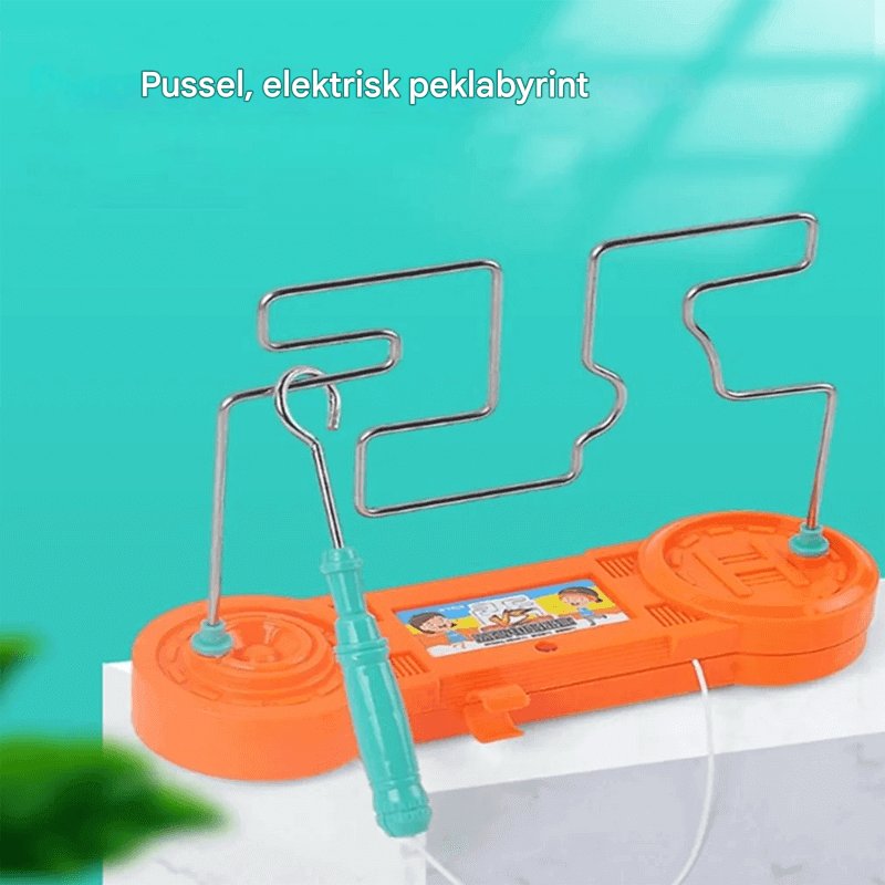 Elektrisk Labyrintleksak 3D – Interaktivt Pussel med Ljus & Ljud för Barn
