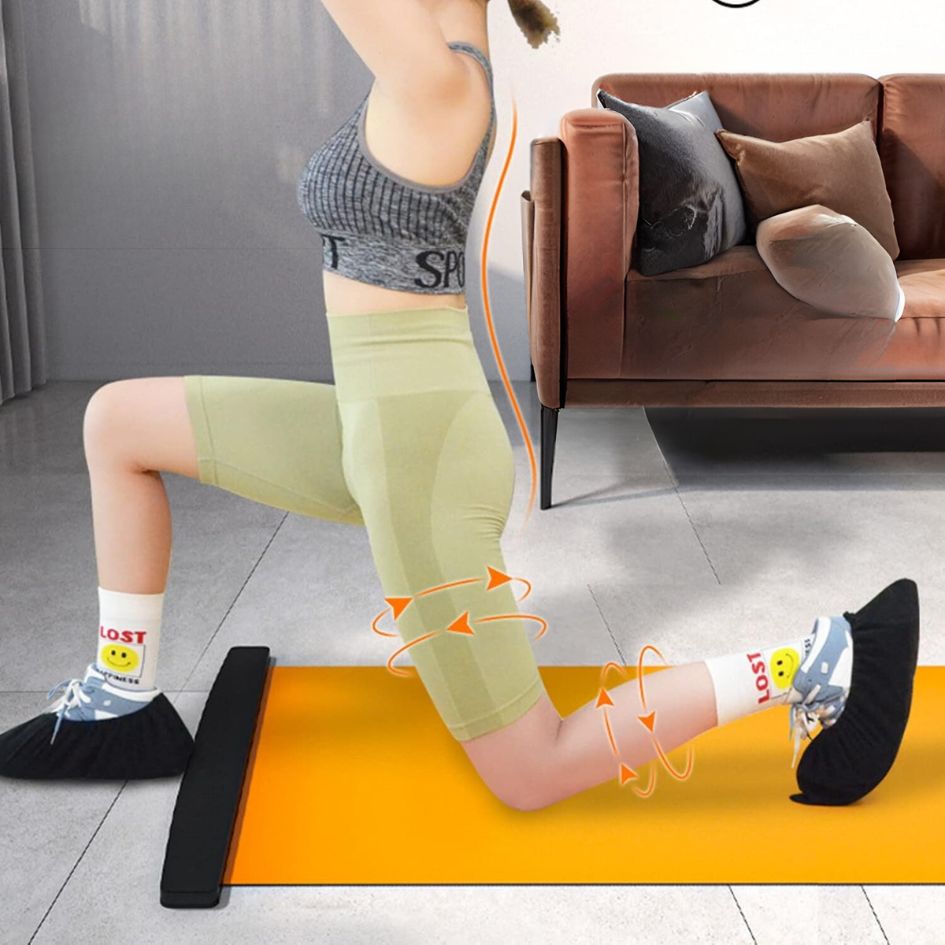 GlideFit - Multifunktionell Glidande Träningsmatta