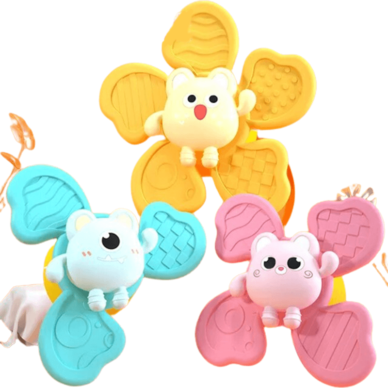 Baby Spinner Toys med Sugeffekt – Stimulerar Sensorisk och Kognitiv Utveckling