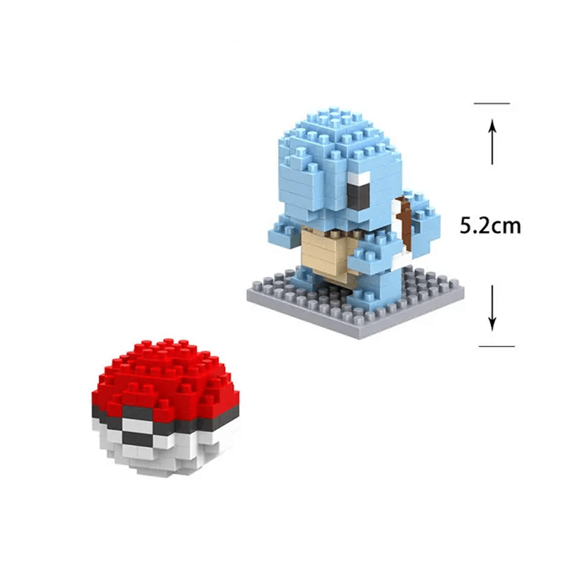 Poke Character Nanoblocks Anime Building Blocks