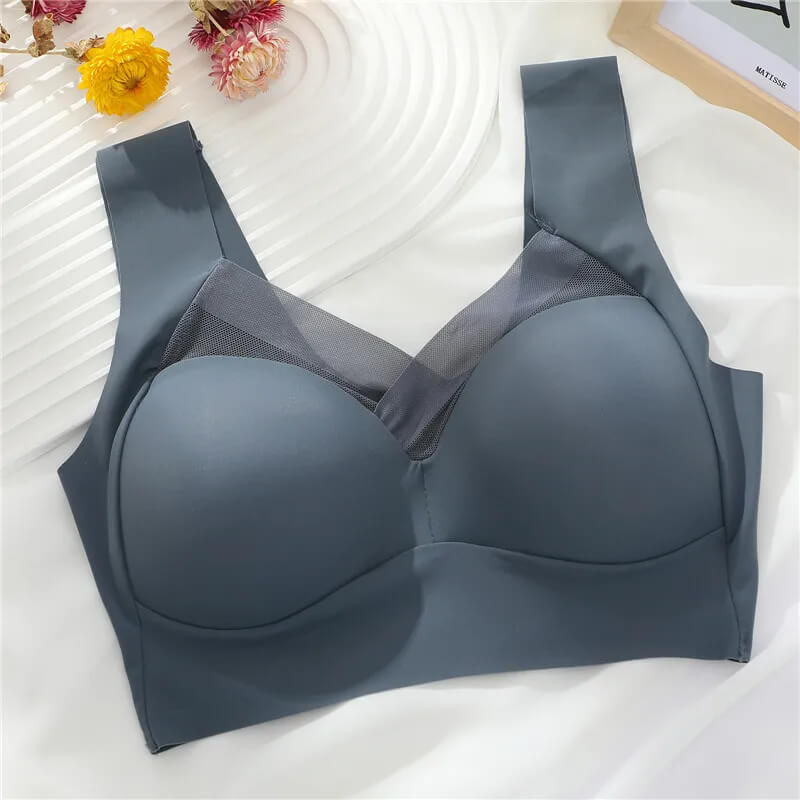 ComfortMax - Plus Size Sömlös BH för Kvinnor M-5XL - Trådlös Minimizer - Push Up
