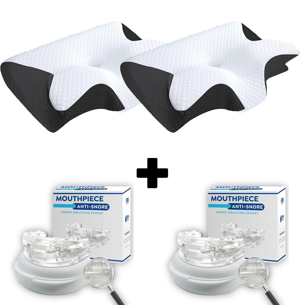 Snoozeit - Ergonomic & Comfortable Orthopedic Neck Pillow