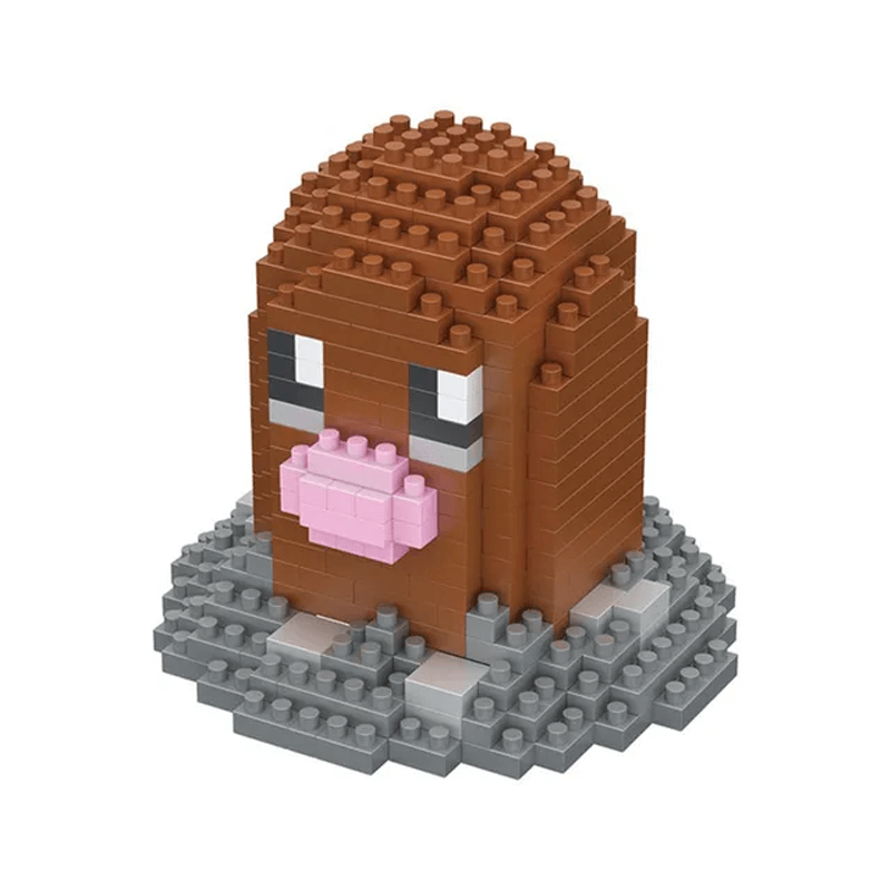 Poke Character Nanoblocks Anime Building Blocks