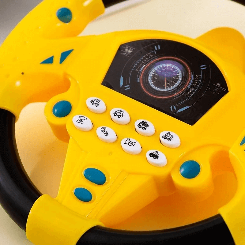 Simuleringsratt för Barn – Interaktiv Bilratt med Ljud och Musik