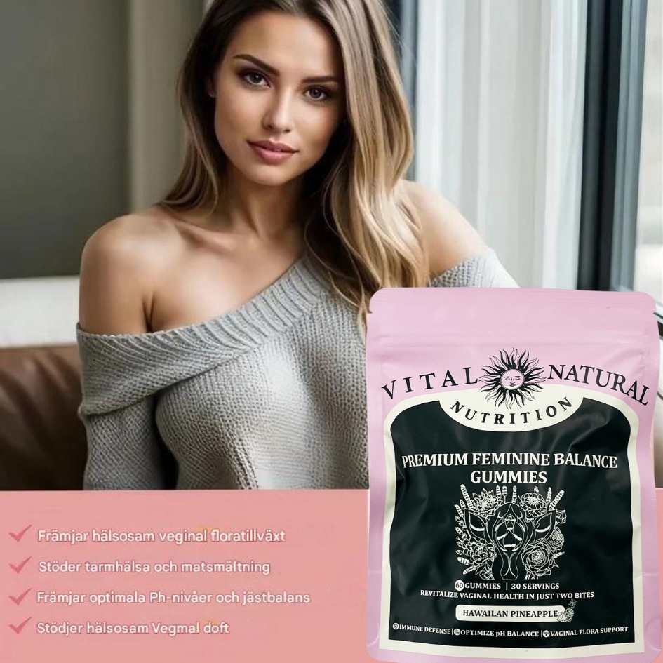 FemVera - Premium pH-Balansgummies för Inre Fräschhet och Välbefinnande