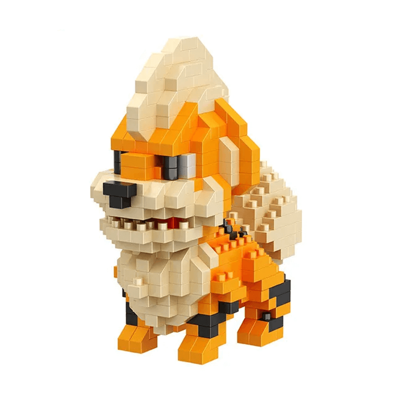 Poke Character Nanoblocks Anime Building Blocks