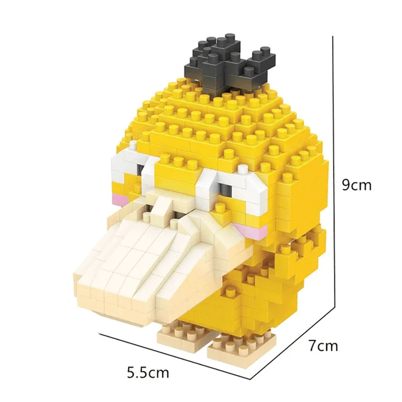 Poke Character Nanoblocks Anime Building Blocks