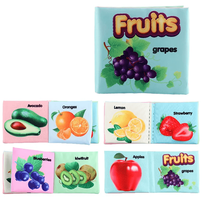 Baby Discovery Books – Tygböcker för Tidig Lärande & Sensorisk Upptäckt