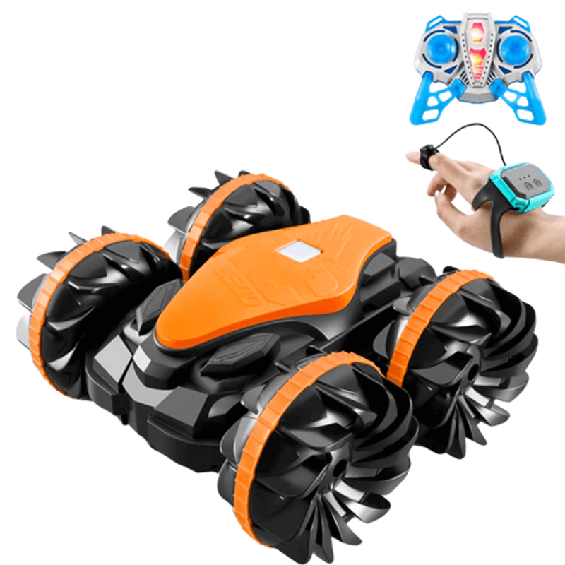 Vandtæt amfibisk fjernstyret bil til børn