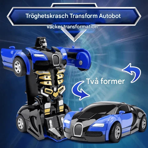 Bil till Robot Leksak – Mini 2 i 1 För Kreativ Lek